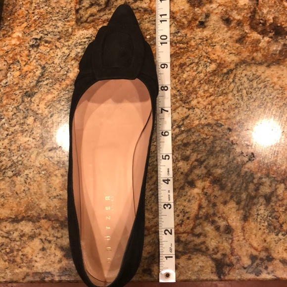 Unutzer Suede Black Flat with buckle - Picture 4 of 7